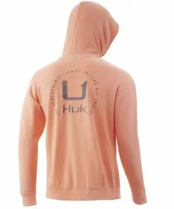 Huk Camo Fill Logo Cotton Hoodie