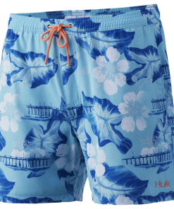 MENS Huk Volley 5.5" Swim Short