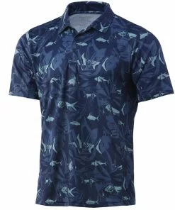 Huk Icon X Ocean Palm Polo Austin Dillon