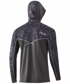 Mens Huk Icon X Running Lakes Hoodie