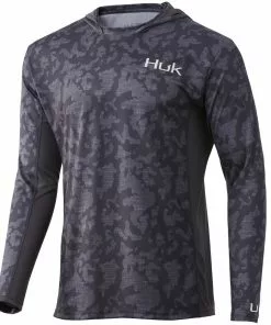 Mens Huk Icon X Running Lakes Hoodie