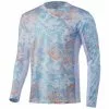 Mens Huk Icon X Tide Change Long Sleeve