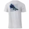 Huk KC Bleeding Blue Tee