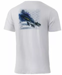 Huk KC Bleeding Blue Tee