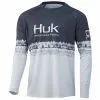 Mens Huk Salt Stripe Pursuit