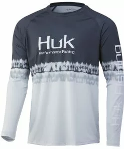 Mens Huk Salt Stripe Pursuit