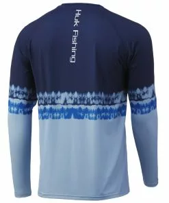 Mens Huk Salt Stripe Pursuit