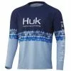 Mens Huk Salt Stripe Pursuit