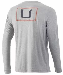 Huk Long Sleeve United Pocket Tee
