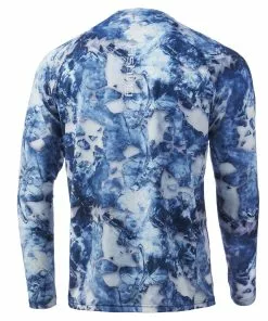 Mens Huk Mossy Oak Fracture Vented Pursuit