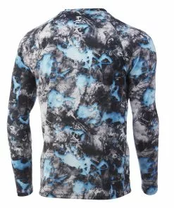 Mens Huk Mossy Oak Fracture Vented Pursuit