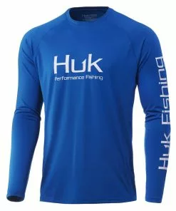 Mens Huk Pursuit Vented Long Sleeve