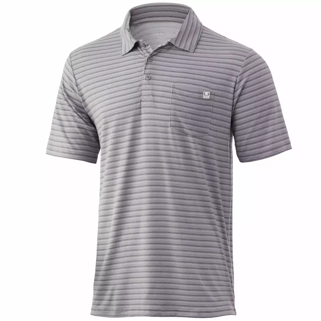 Huk Waypoint Ombre Stripe Polo Mens 3 Huk Waypoint Ombre Stripe Polo Mens