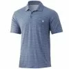 Huk Waypoint Ombre Stripe Polo Mens 1 Huk Waypoint Ombre Stripe Polo Mens