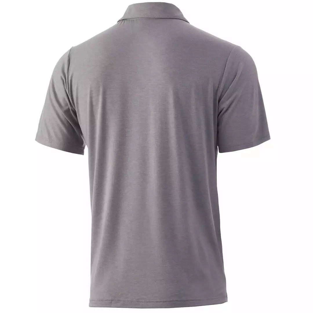 Mens Huk Waypoint Polo 4 Mens Huk Waypoint Polo