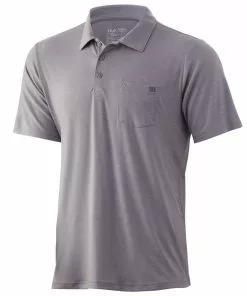 Mens Huk Waypoint Polo