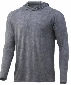 Huk Waypoint Running Lakes Hoodie Mens
