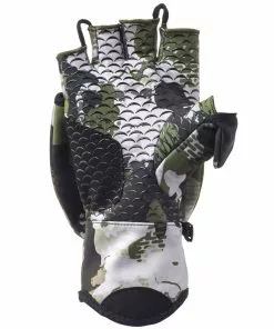 MENS Huk Windproof Softshell Flip Mitt