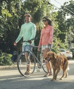 Huk Womens Icon X Running Lakes 1/4 Zip